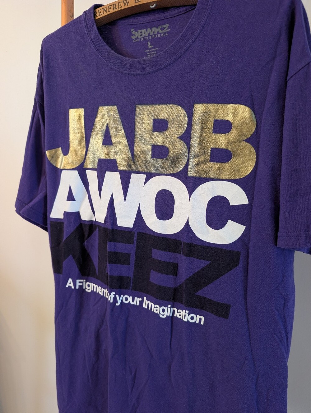 Y2K Unisex Jabbawockeez Graphic T-shirt (Large) / Graphic On Both Sides